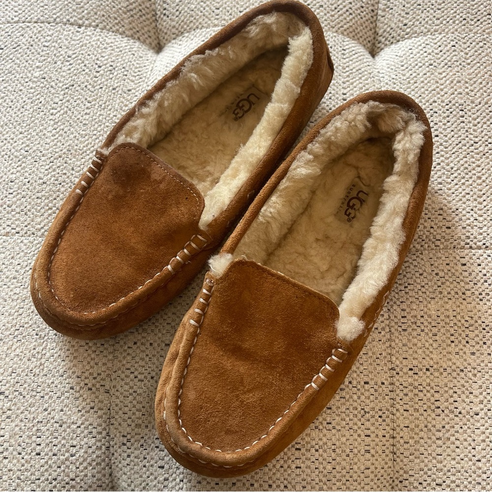 UGG Men's Tan Suede Loafers